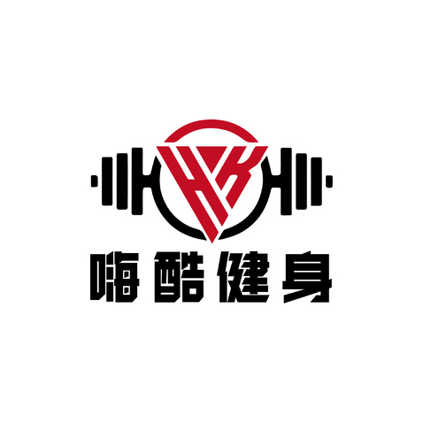 嗨酷健身logo设计