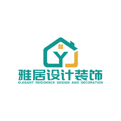 雅居设计装饰logo设计