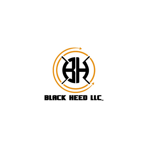 BLACK HEED LLC.logo设计