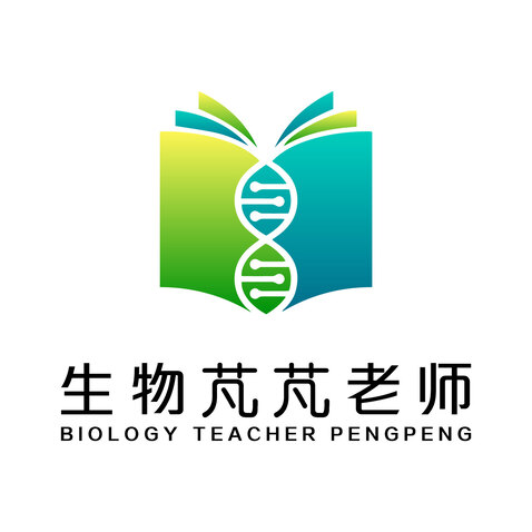 生物芃芃老师logo设计