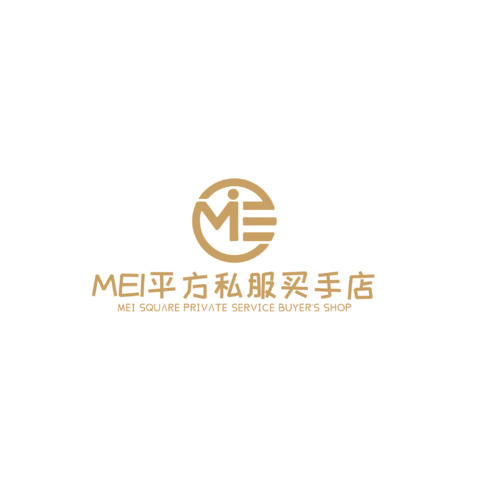 MEI平方私服买手店logo设计