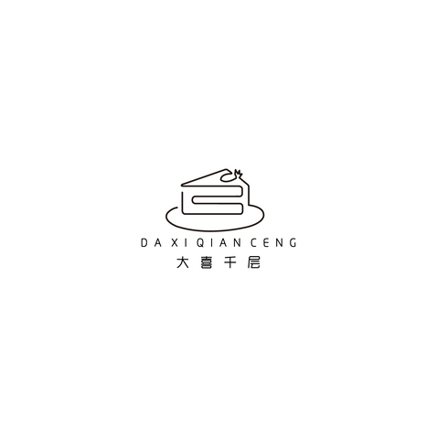 大喜千层logo设计