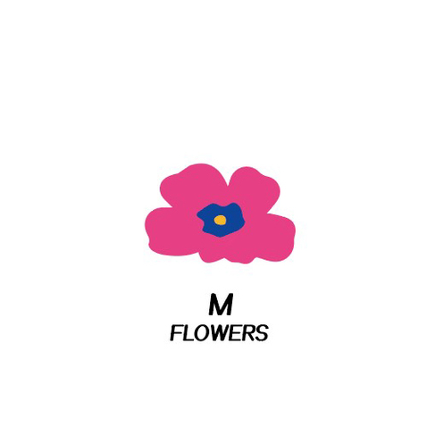 M FLOWERSlogo设计