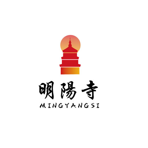 明扬寺logo设计