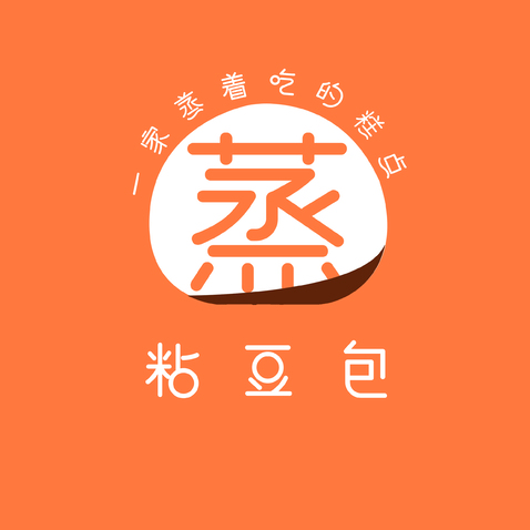 粘豆包logo设计