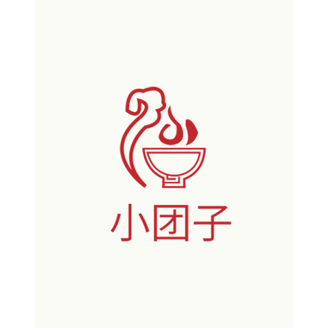 小团子logo设计