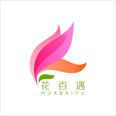 花百遇logo设计