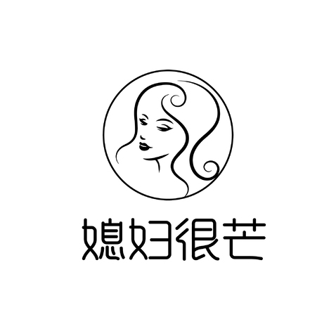 媳妇很芒logo设计