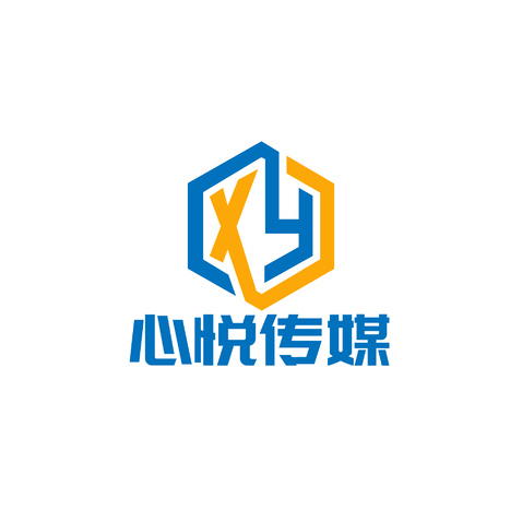 心悦传媒logo设计