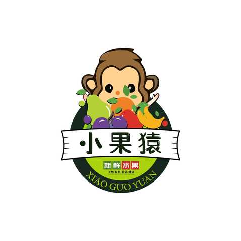 小果猿logo设计