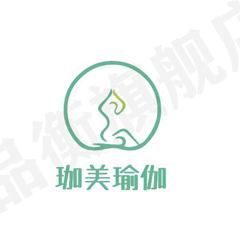 珈美 瑜伽logo设计