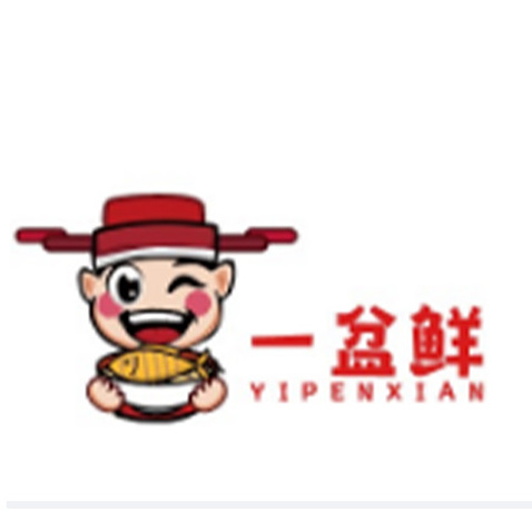 一盆鲜logo设计