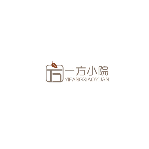 一方小院logo设计