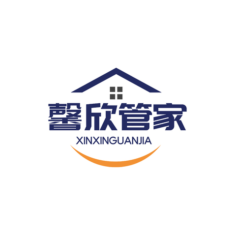 鑫欣管家logo设计