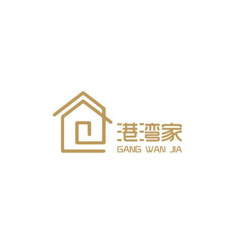 港湾家logo设计