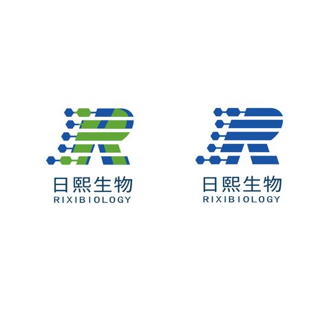 日熙生物logo设计