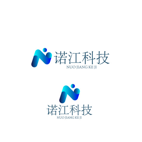 诺江科技logo设计