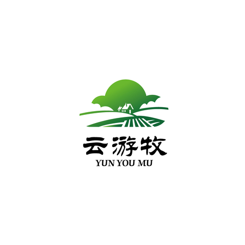 云游牧logo设计