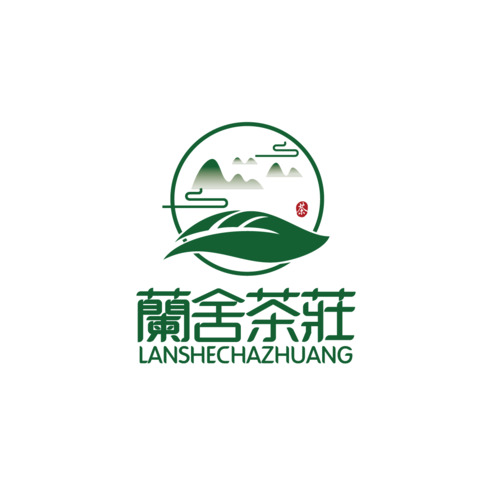 蘭舍茶莊logo设计