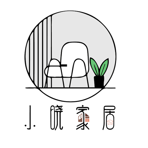 小晓家居logo设计