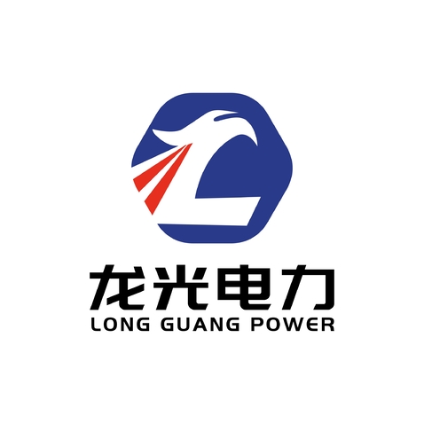 龙光电力logo设计