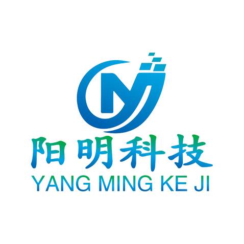 阳明科技logo设计