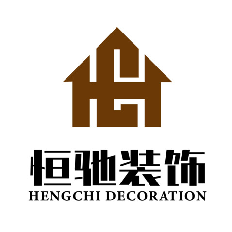 恒驰装饰logo设计