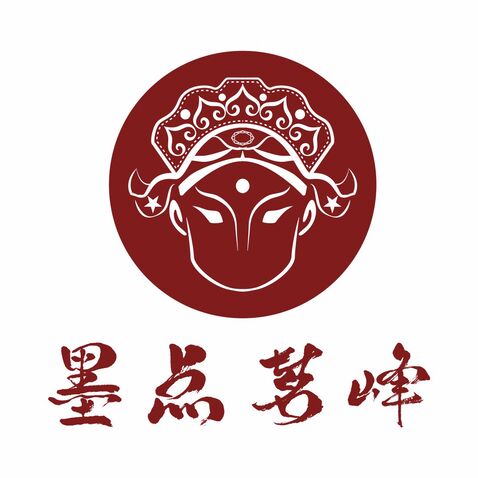 墨点茗茶logo设计