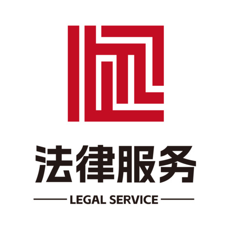 陆德法律logo设计