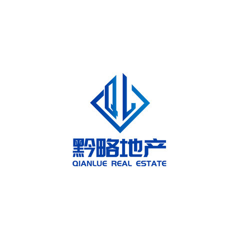 黔略地产logo设计