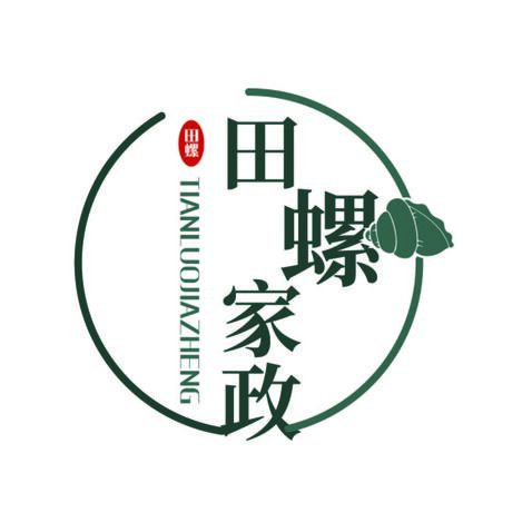 田螺家政logo设计