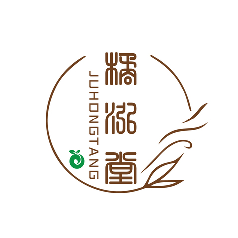 橘泓堂logo设计