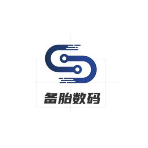 备胎数码logo设计