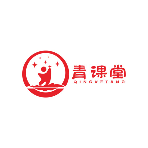 青课堂logo设计