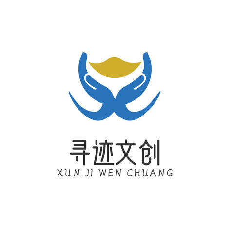 寻迹文创logo设计