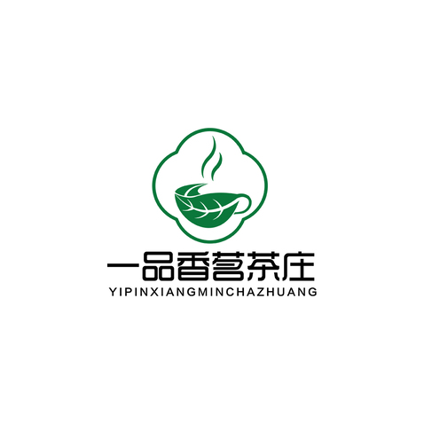 一品香茗茶庄logo设计