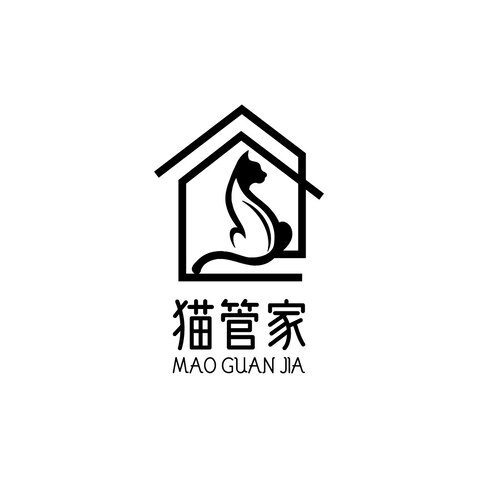 猫管家logo设计