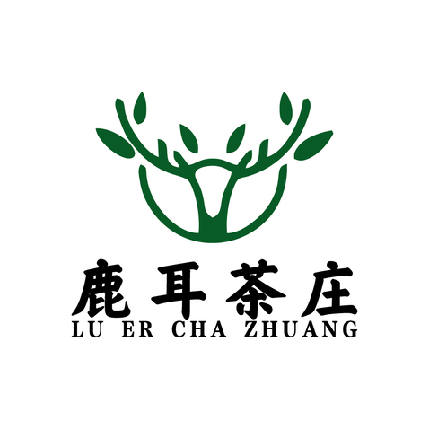 鹿耳茶logo设计