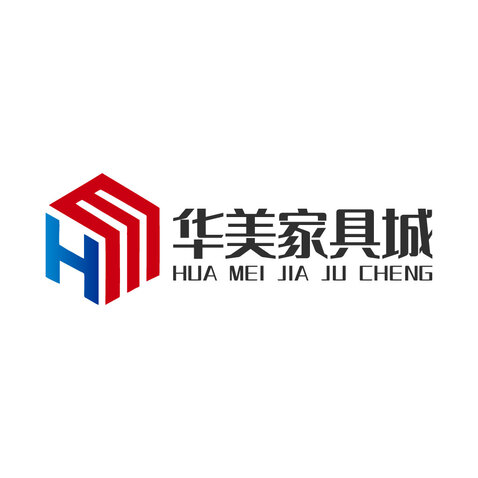 华美家具城logo设计