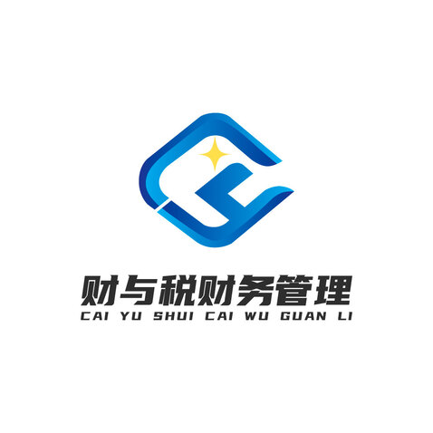 财与税财务管理logo设计