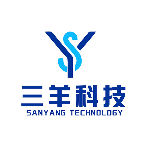 三羊科技logo设计