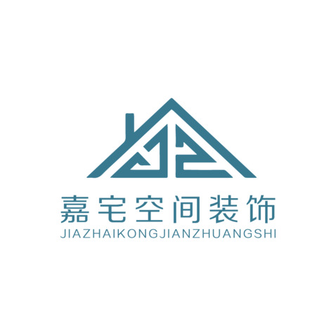 嘉宅空间装饰logo设计