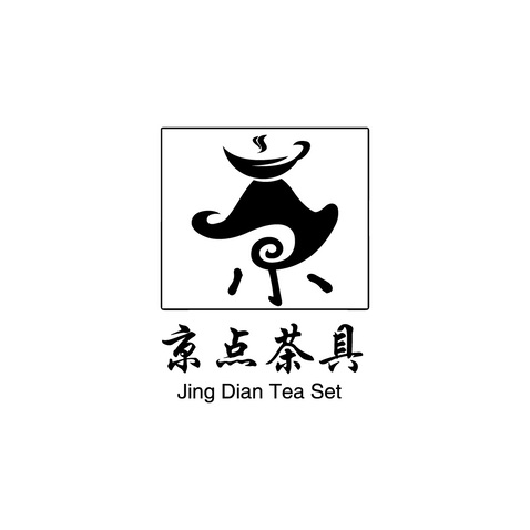 京点茶具logo设计