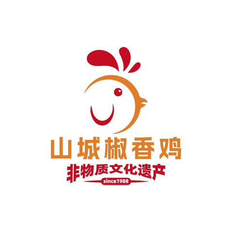 山城椒香鸡logo设计