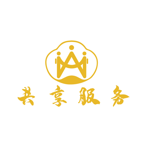 共享服务logo设计