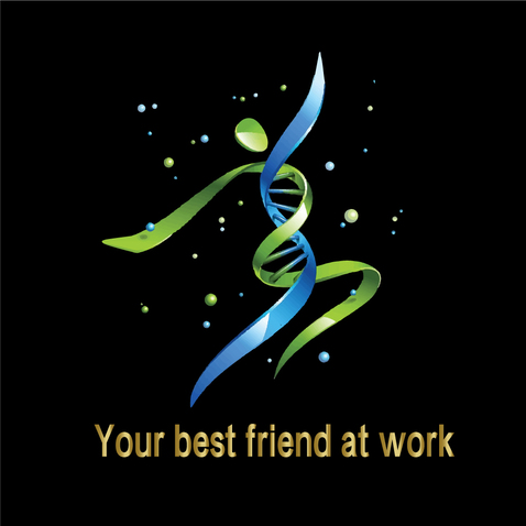 Your best friend at worklogo设计