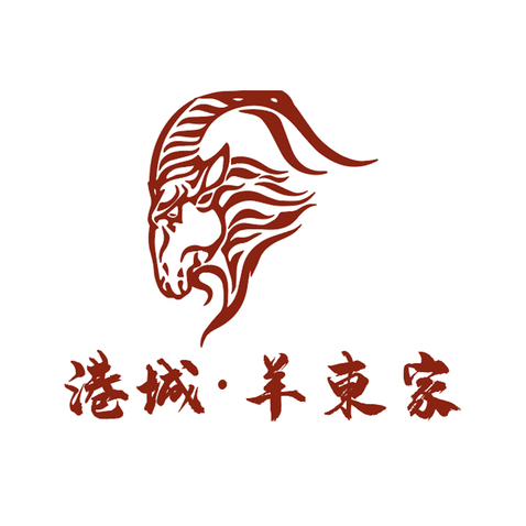 大港城·羊东家logo设计