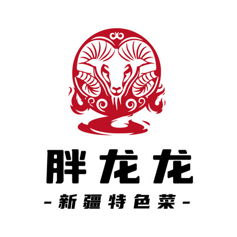 胖龙龙logo设计