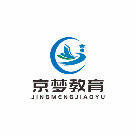 京梦教育logo设计