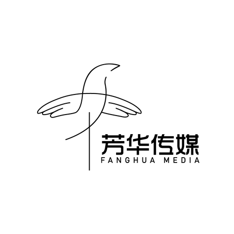 芳华传媒logo设计